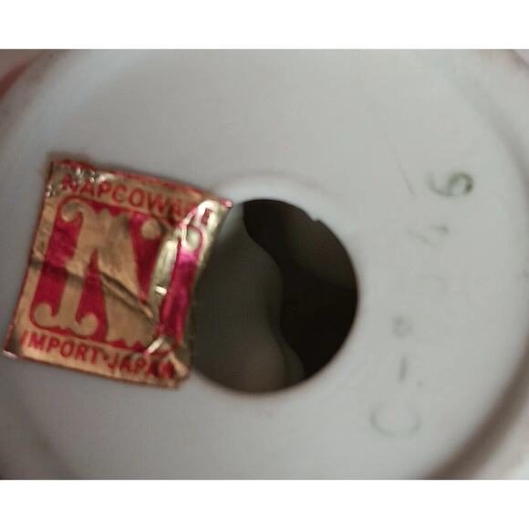 Lot of 2 Vintage Napcoware Little Girl Basket & Boy Dog No C 8546Japan - Picture 13 of 14